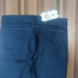 T-59 Size 34 Knee Cut Women Denim Jeans