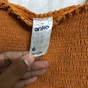 Anko Yellow Sleeveless Top