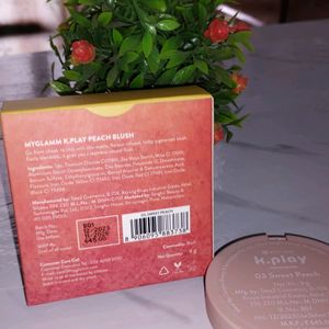 Myglamm K.Play Flavoured Blush - Sweet Peach