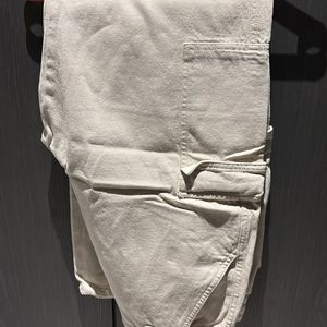 Off White Cargo Pant