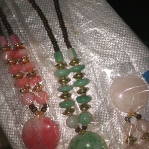 Marbel Necklaces