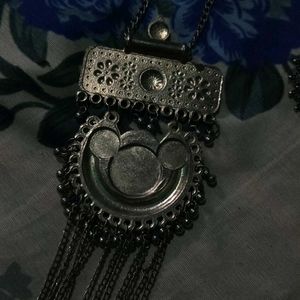 Oxidized Neck Piece Nd Ring