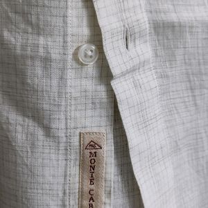 Monte Carlo 100% Linen Shirt For Men