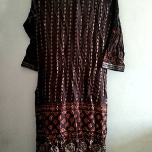 Biba Kurta + Bottom Set