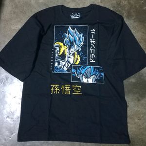 Drop Shoulder Anime T-shirt