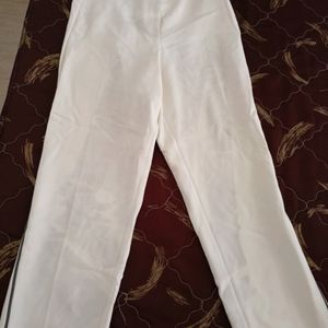 Stylish Designer Women White Trouser