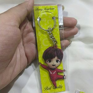 BTS Tiny Tan Keychain