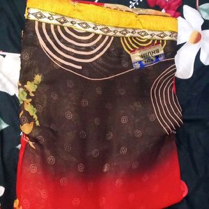 New Unused Sealed Saree With Blouse Piece No Coin