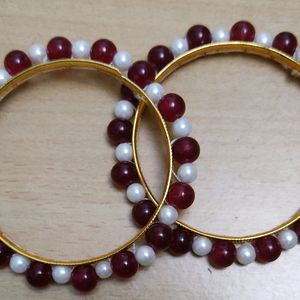 Handmade Beaded Bangles