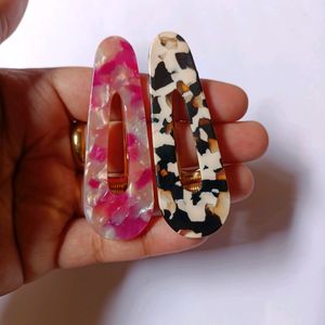 10 Pcs Resin Hairclips