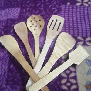 Wooden Karchhi Set