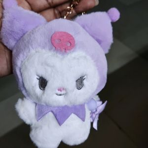 Kuromi Plush Keycharm