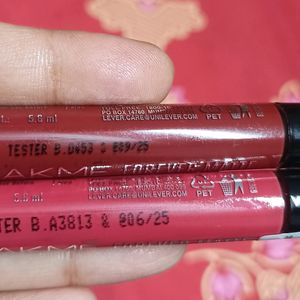 Lakme Lipsticks And Sheet Mask