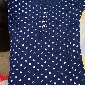 Nevy Blue Kurti