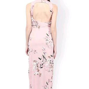 Harpa Pink Bodycon Full Length