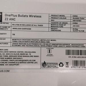 One Plus Bullets Wireless Z2 ANC