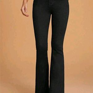 Black Cauterized Jeans