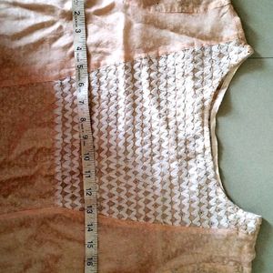 Fabindia Kurta + Slip