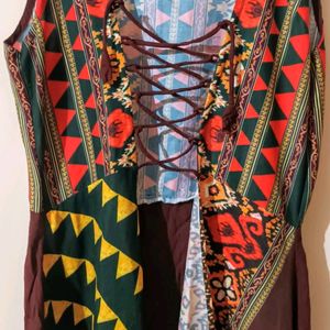 Kurta Shrug (Multicolored)