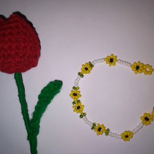 Yellow Flower  Bracelet