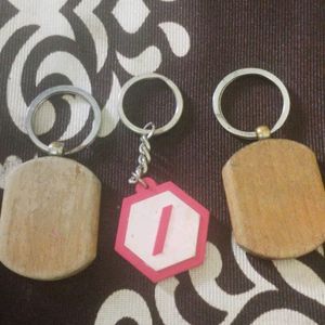 3 Keychains Combo