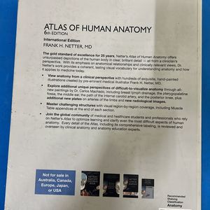 Atlas Of Human Anatomy- Netter