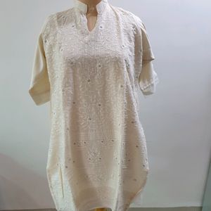 Beautiful chikankari embroidery Dress