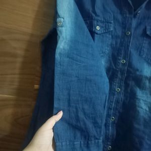 Combo Of Two Blue Denim Shirt