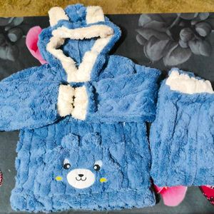 KIDS WOOLLEN SET 👗👚👖