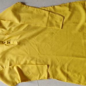 Mens Yellow Kurta