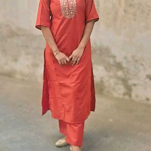 Anouk Straight Kurta Set