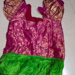 Pure Kanchi Pattu Dress