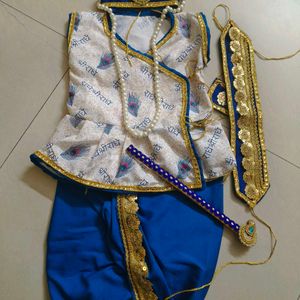 2 Years Krishna Handmade Dress Set