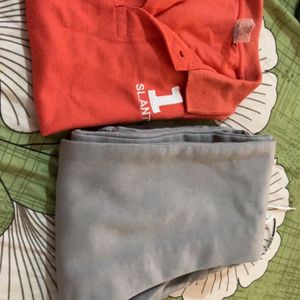 Trouser And T Shirt For 4-6 Year Boys😍