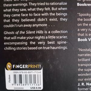 Ghost Of The Silent Hills Book-50% Off On Delivery