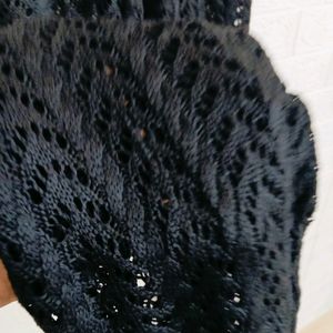 Crochet Black Palazzo