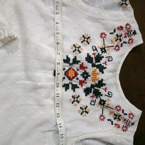 Embroidered Top