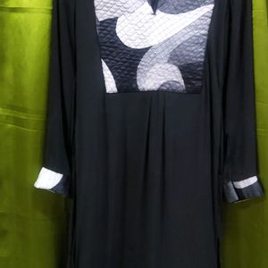 Black kurta top