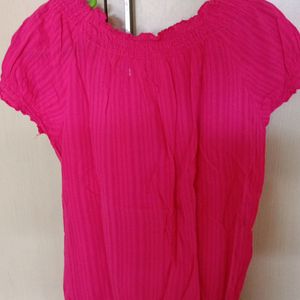 Shirt Style Balloon Top