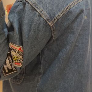 Patch Denim Jacket