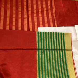 Red Festive Sari