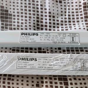 Philips Astra life 2 Pcs White LED Tube light