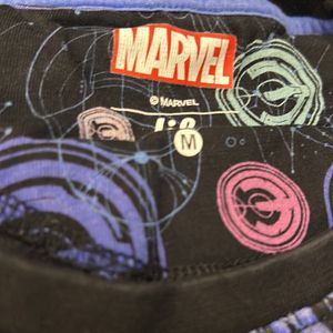 Black Marvel T shirt