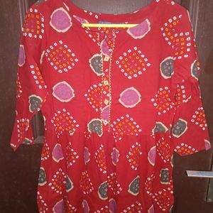 Jaipur Cotton Kurtha Frock Model