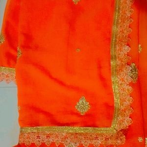 Saree With Blouse Material