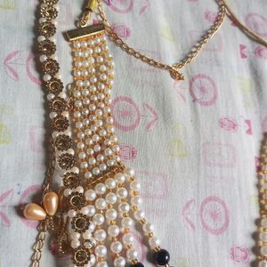 Necklace And Kamarbandh(Combo)