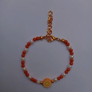 Citrus and dragon & watermelon fruit Bracelet