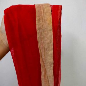 Red Dupatta