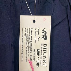 Dhunki Crop Top