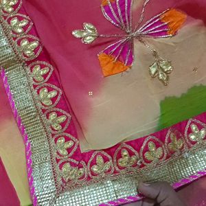 Pink Colour Saree